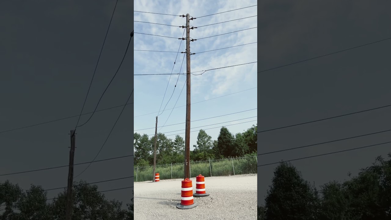 This is a telephone pole!