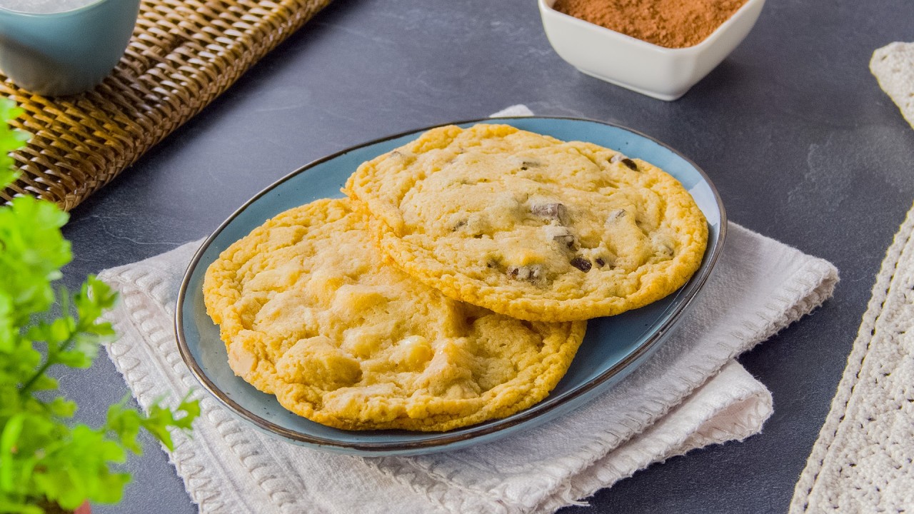 🌱 Vegane Chocolate-Chip-Cookies wie von Subway – super schokoladig & weich! 🍪