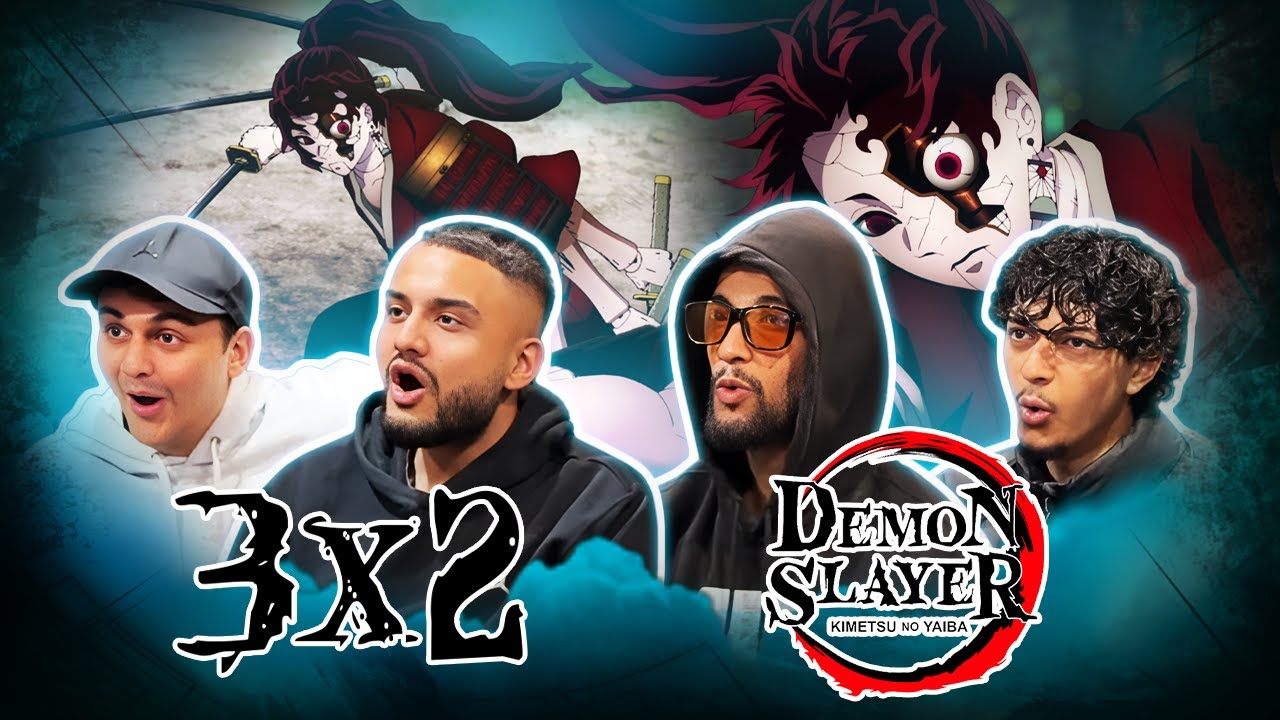 TOO MANY QUESTIONS!!! | BROTHERS watch Demon Slayer 3x2 