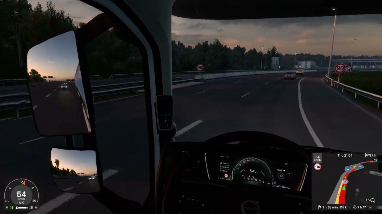 Euro Truck Simulator 2 Delivery honey across France (20 t) №3