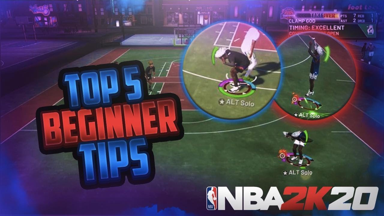TOP 5 TIPS FOR BEGINNERS IN NBA 2K20 | BECOME A BETTER PARK PLAYER TODAY! *must watch*