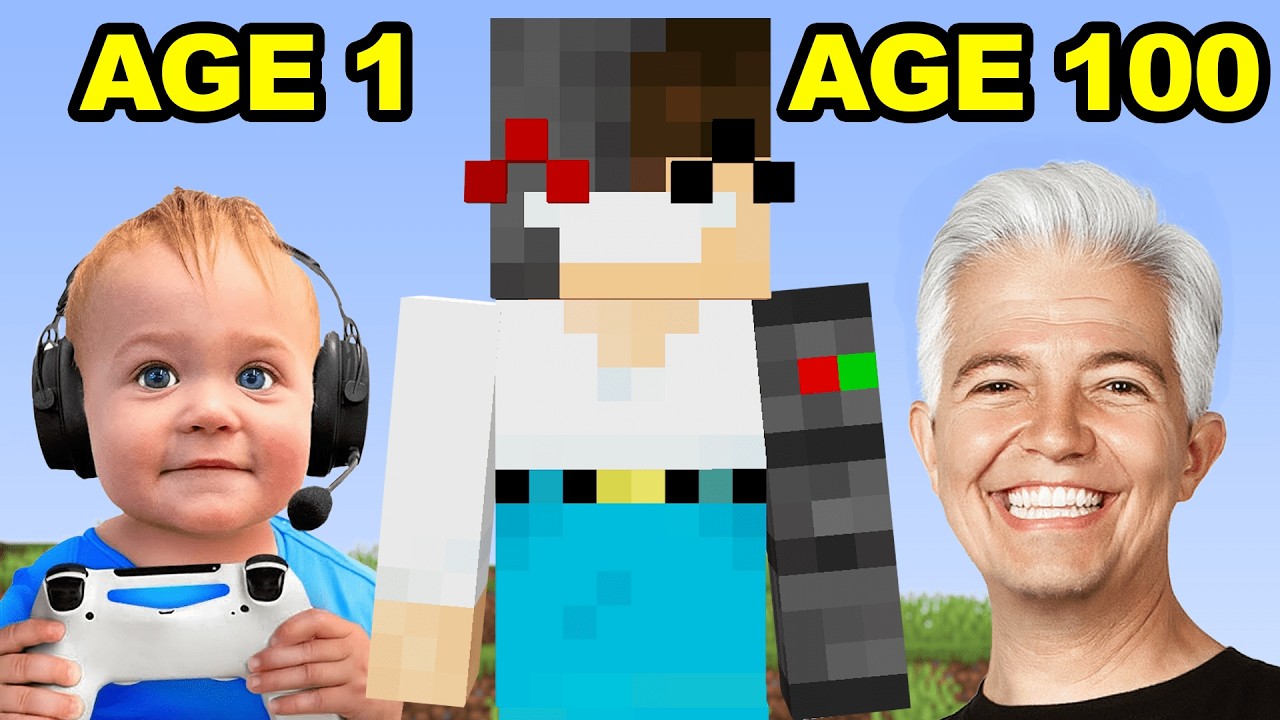 AGE 1-100 MINECRAFT MOMENTS