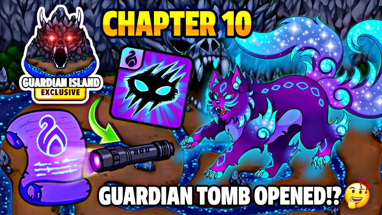 Dynamons World: Guardian Tomb Opened 🔥 | Guardian Island Chapter 10 Full Gameplay 🤩 #dynamonsworld