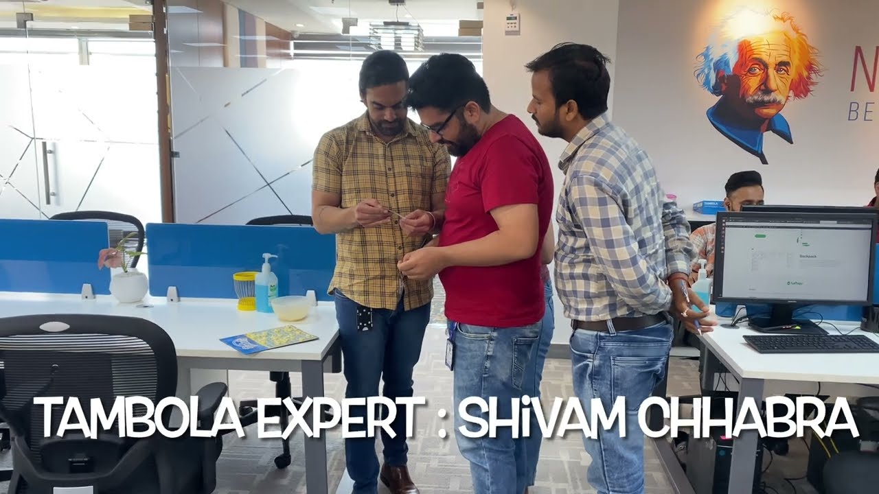 Tambola Game || Office Fun || Matrix Marketers || Full On Masti || Best IT Company In Tricity ||