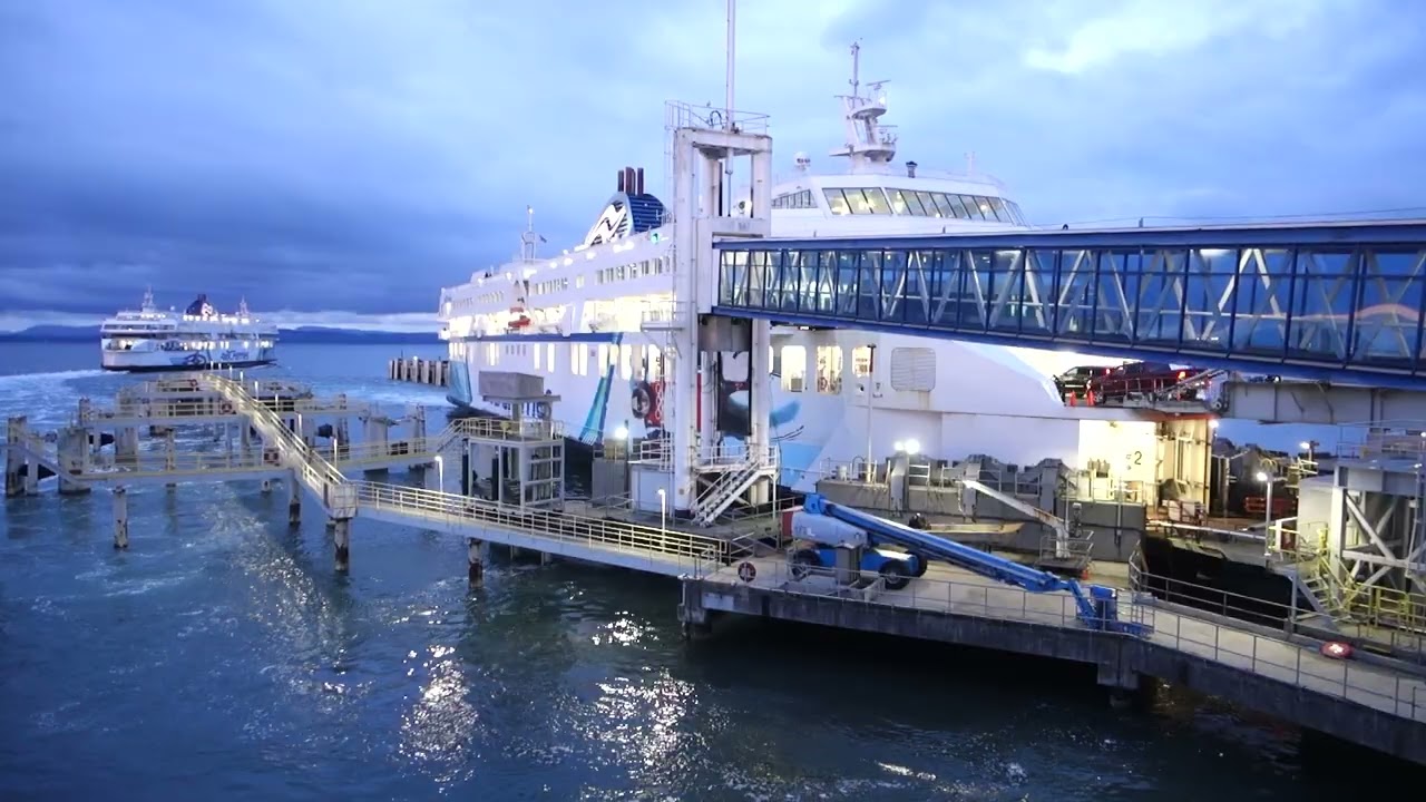 BC Ferries at Tsawwassen Terminal on December 27th 2025