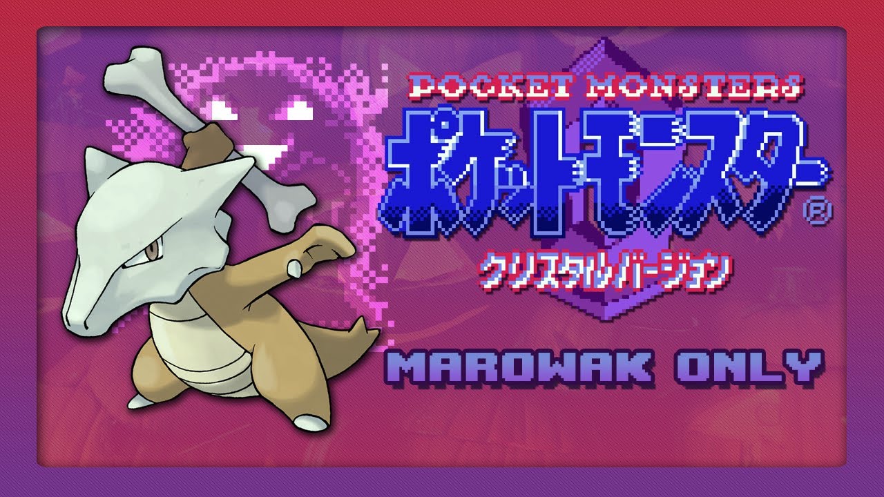 Can You Beat Pokémon Crystal With Just A Marowak? 🦴