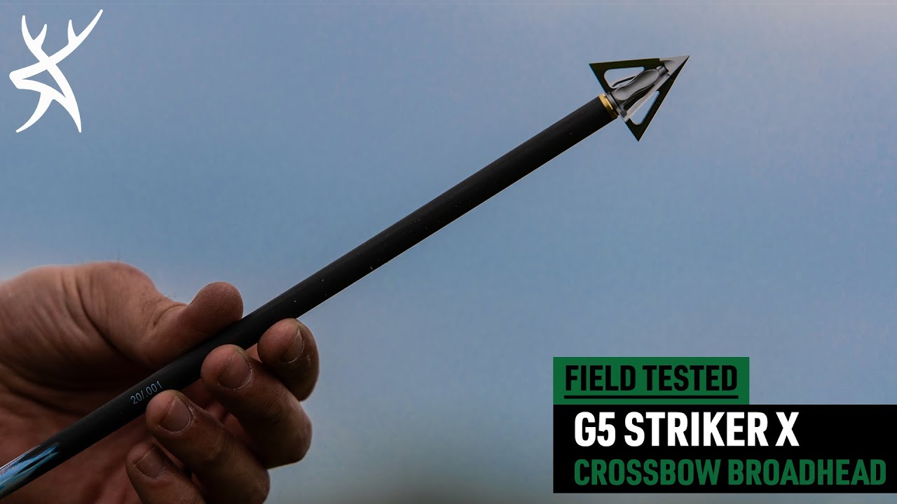 2021 Crossbow Broadhead Test & Review: G5 Striker X