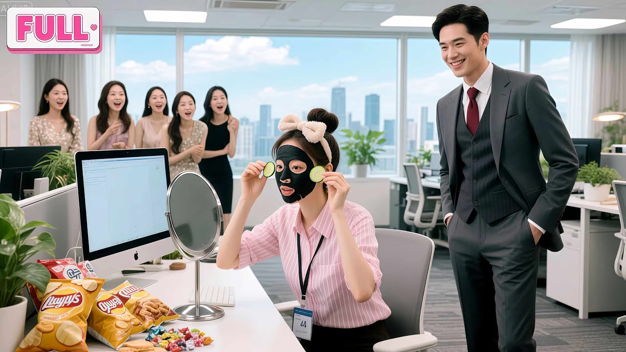 Semua Berdandan Saat Lihat CEO,Kecuali Magang Pakai Masker Lumpur Ini!Tapi Dia Langsung Jatuh Hati!