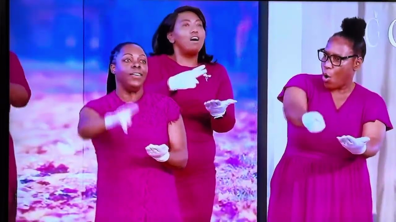 Holy Forever - Cece Winans  -In Sign Language by Apple Creek Singing Hands.,