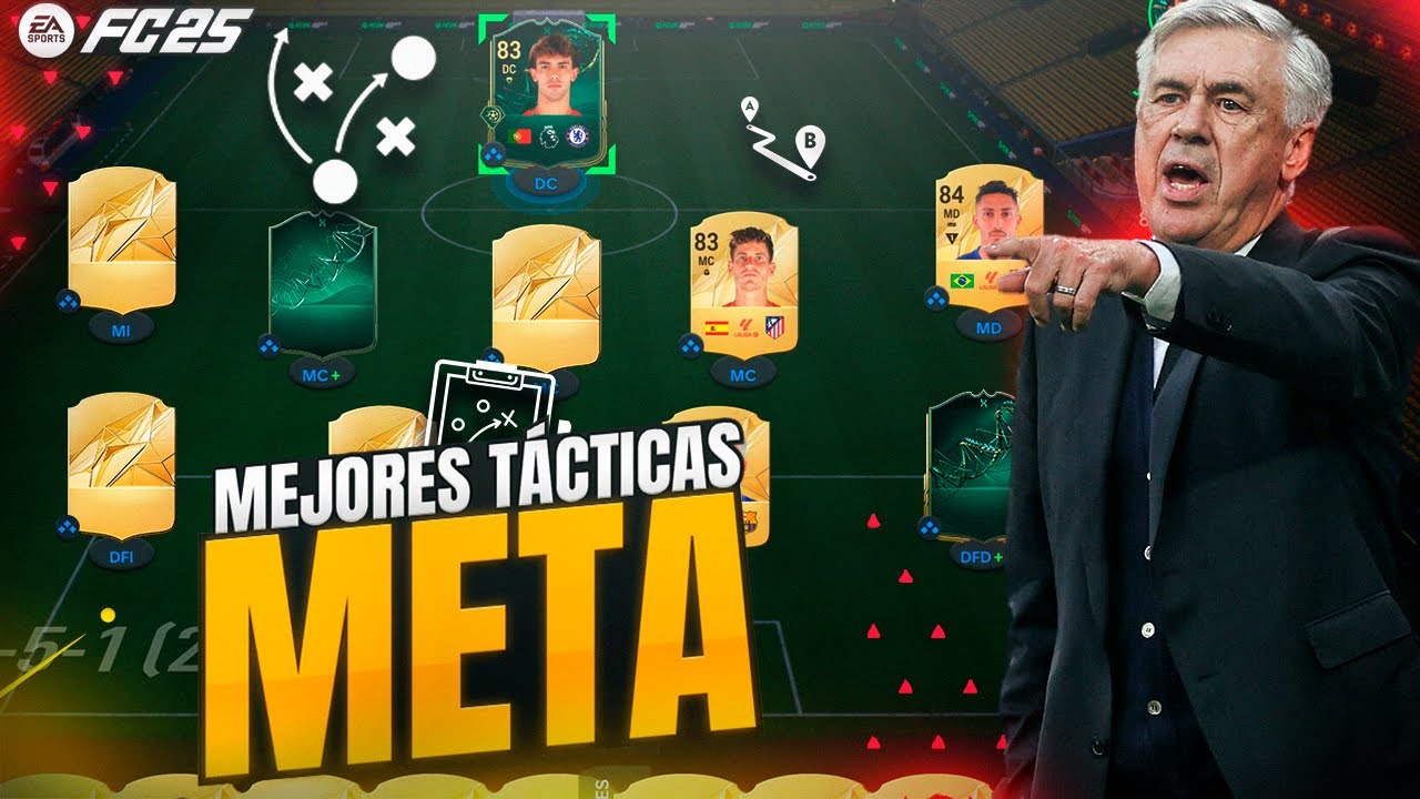 LA MEJOR FORMACIÓN Y TÁCTICAS META EN EA FC 25