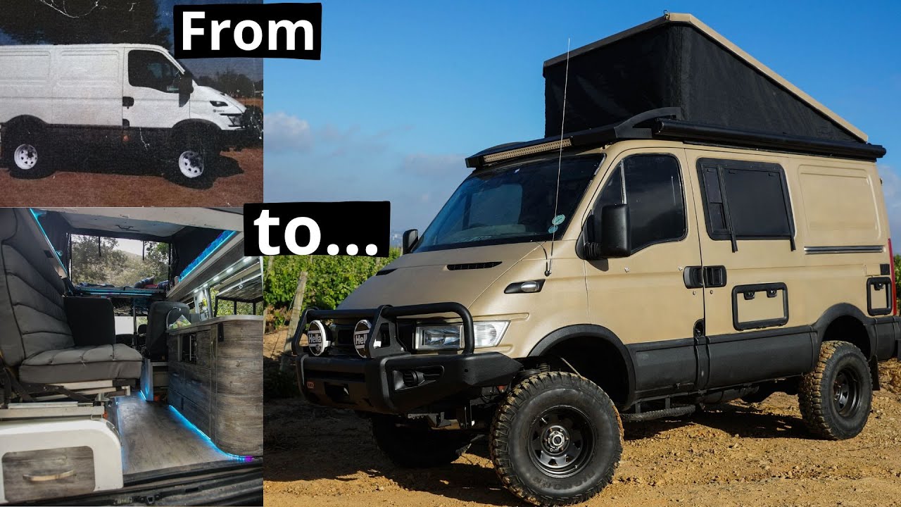 Iveco Daily 4x4.Extreme offroad van  build