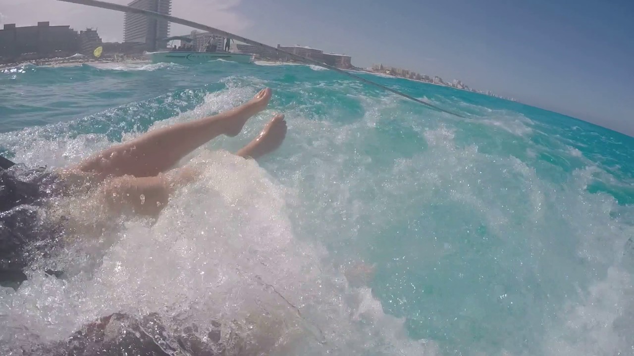 Parasailing, Rope broke !