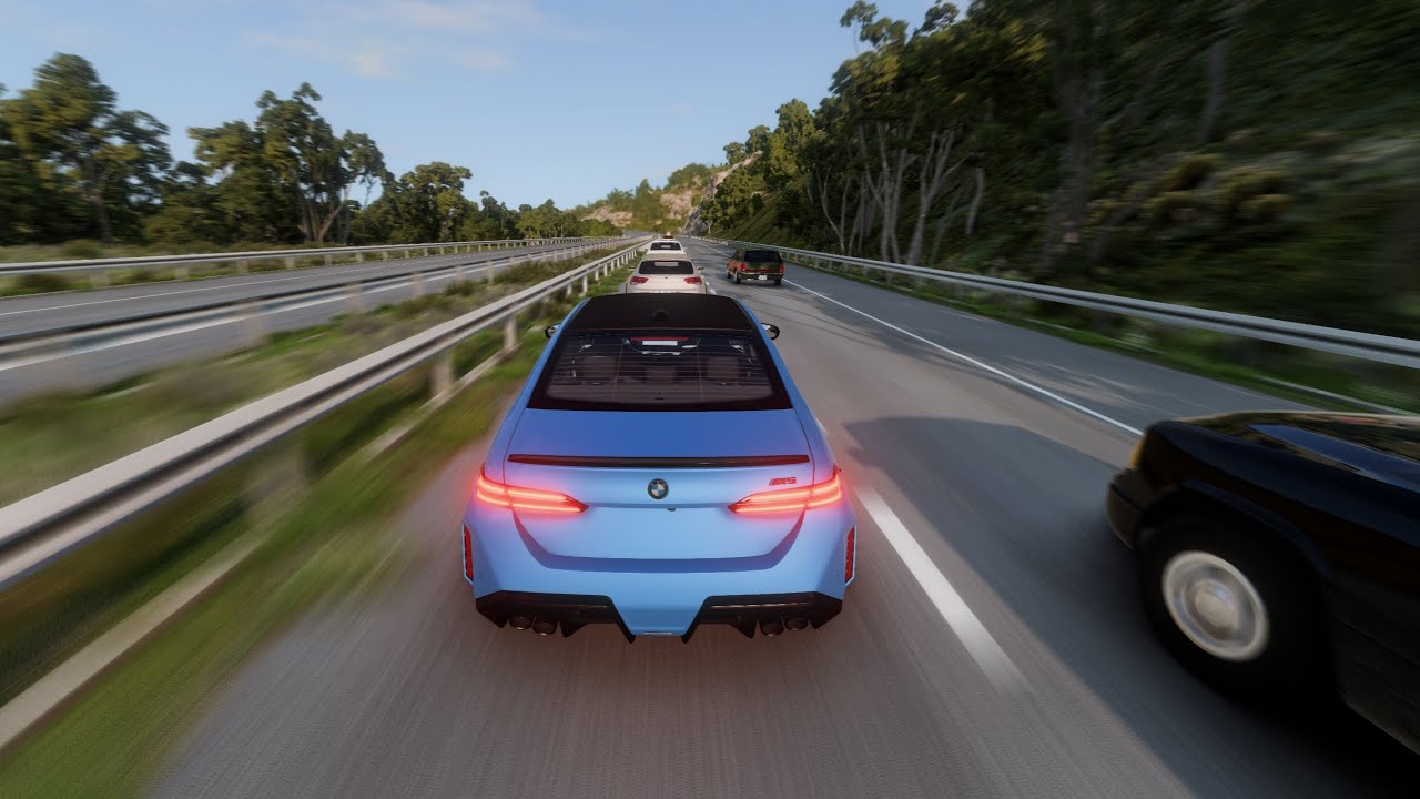 Beamng Ultra Graphics | BMW M5 G90 Realistic Driving