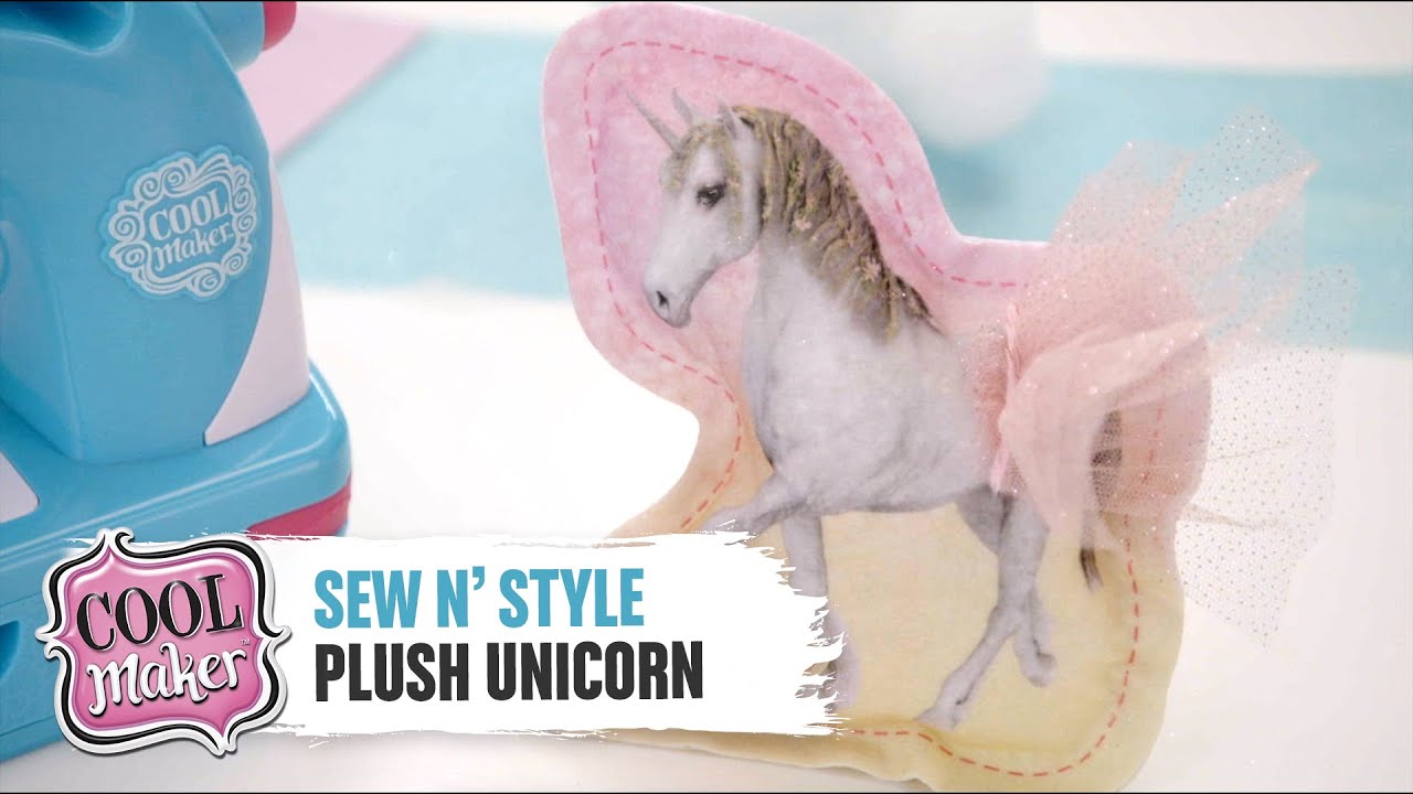 Cool Maker | Sew N' Style Machine | How To Make A Plush Unicorn