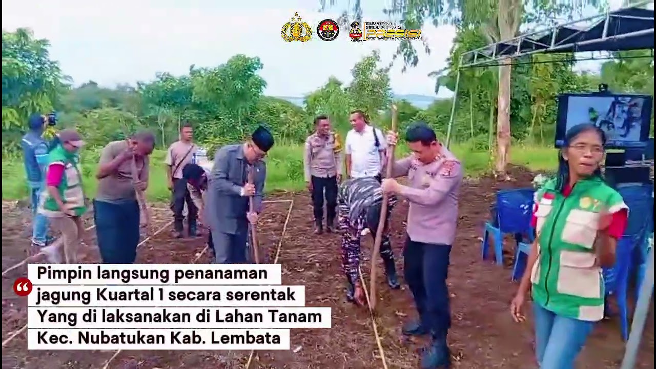 Kapolres Lembata dukung swasembada pangan