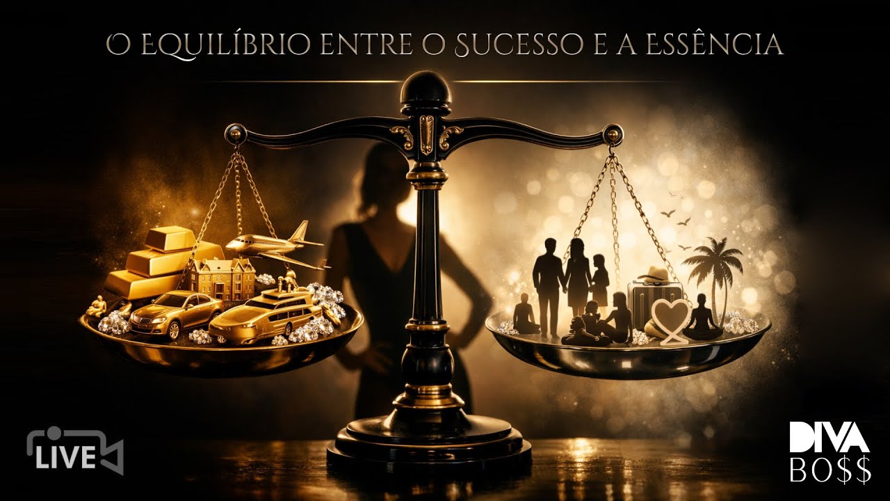 O Equilíbrio entre o Sucesso e a Essência | DIVA BO$$ TV - AO VIVO