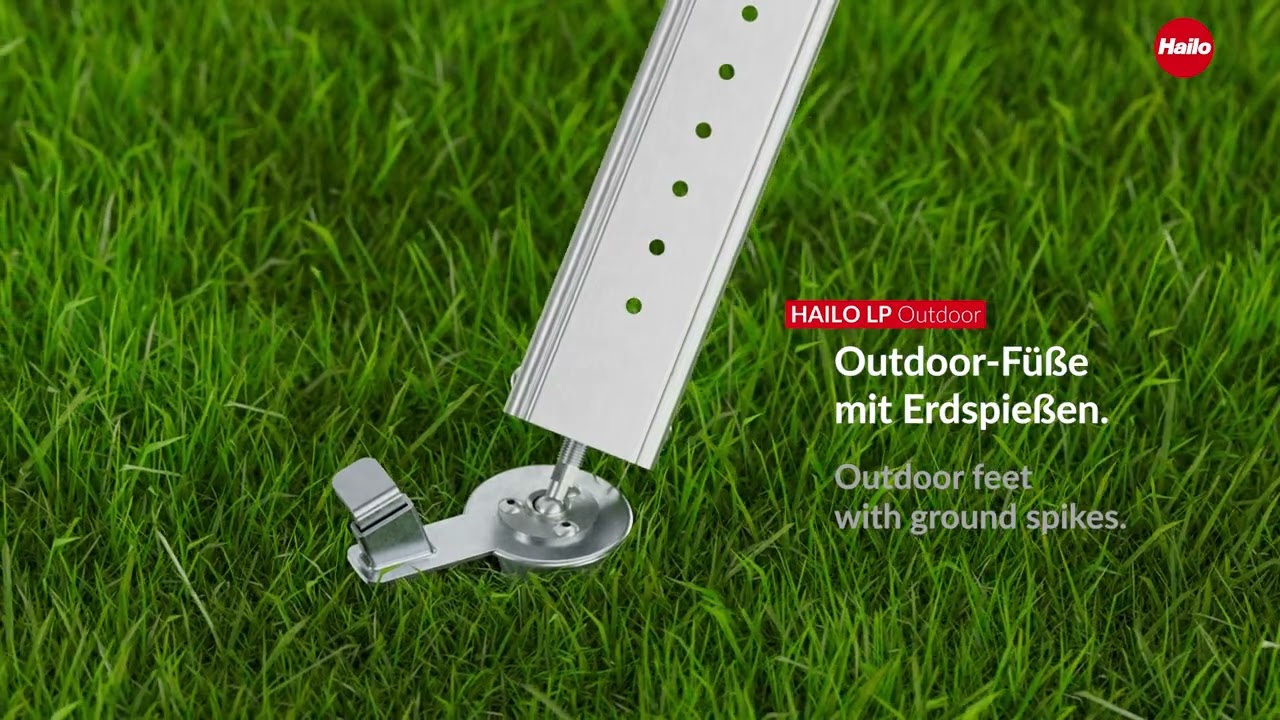 Podest do drabiny, podest roboczy Hailo LP Outdoor