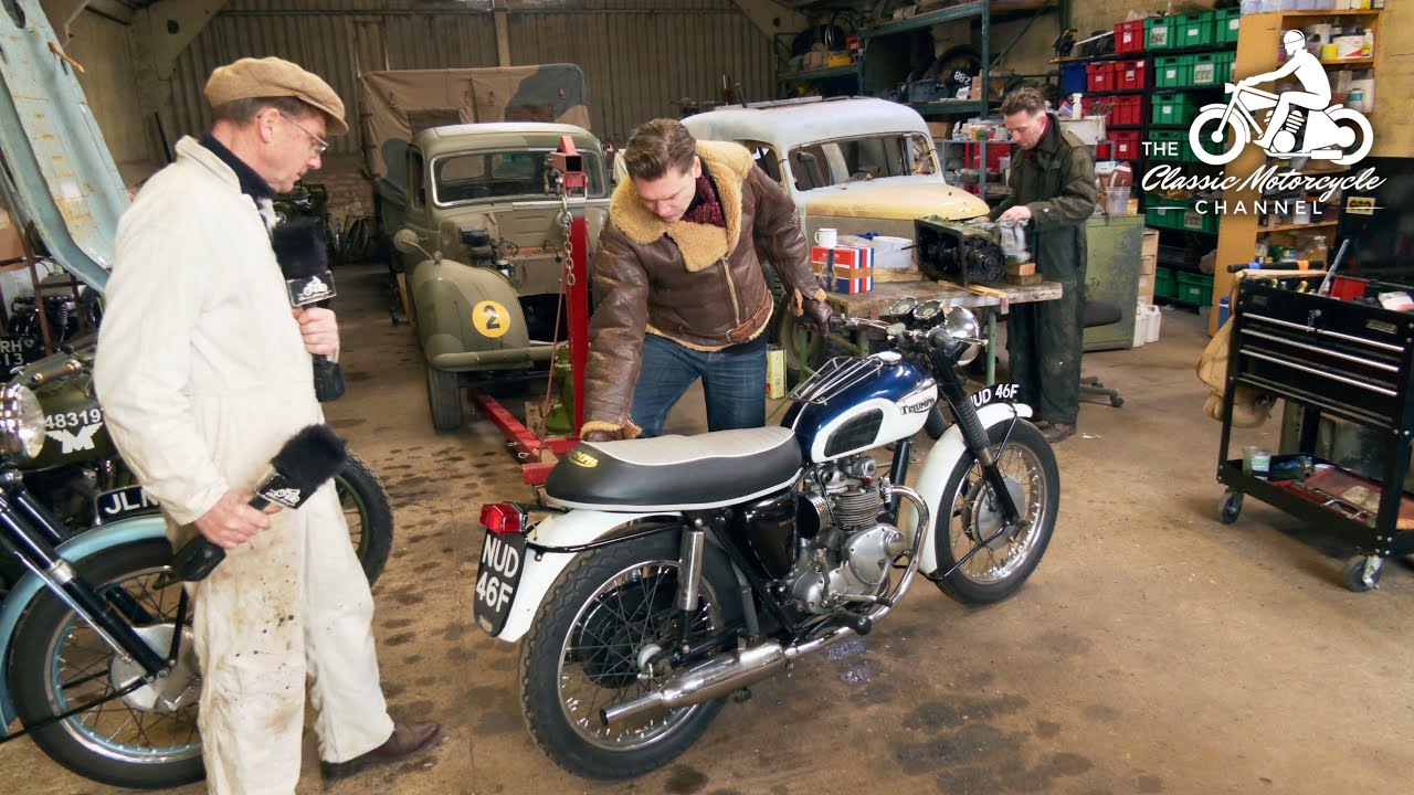 Workshop Tour: Father & Son's Classic Bike & Military Vehicle Collection