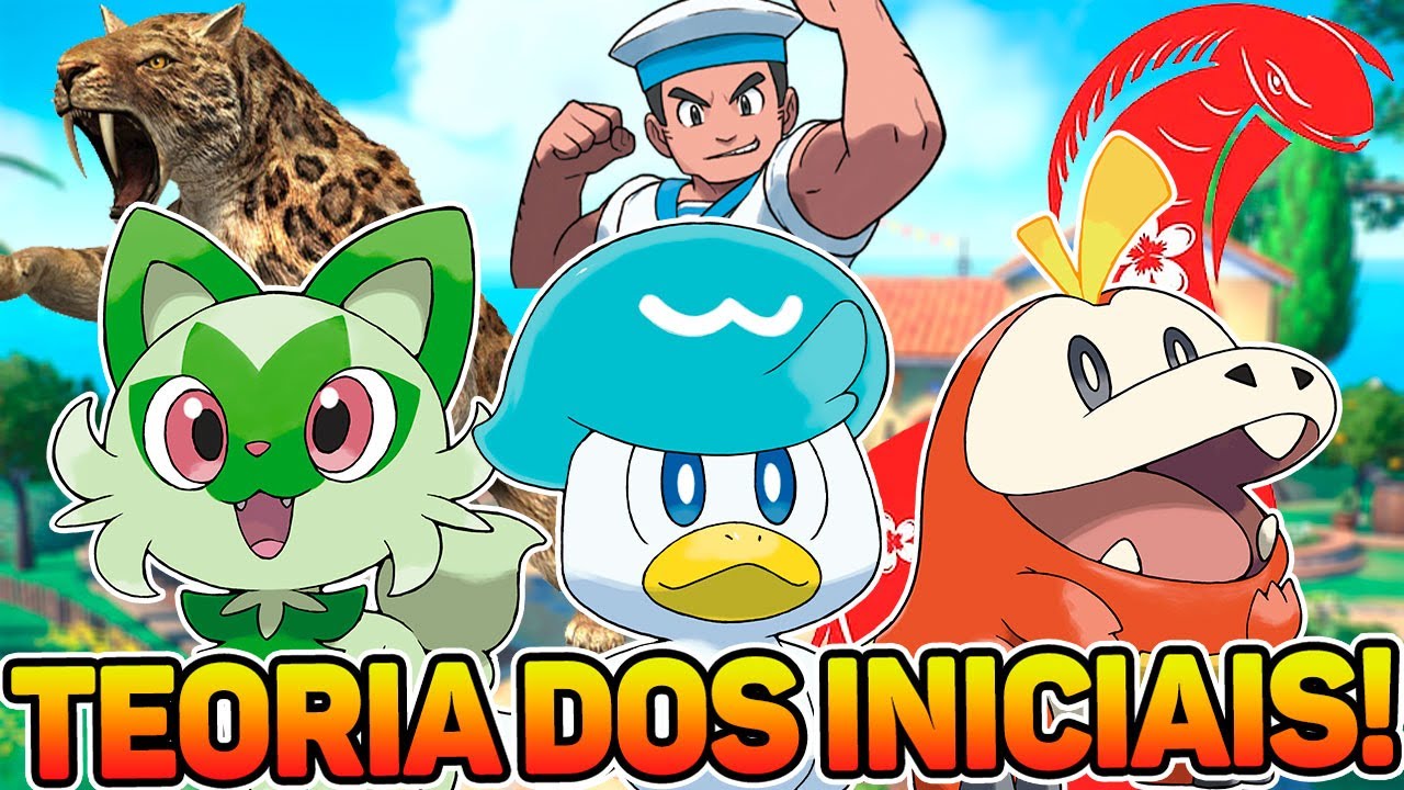 COMO NOVOS POKÉMON INICIAIS SE ENCAIXAM NA TEORIA DOS STARTERS? Fuecoco é a Cobra do Zodíaco Chinês?