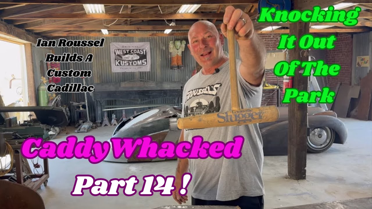 1938 Kustom Cadillac: Ian Roussel Tackles The English Wheel Again And The Results Are AMAZING 🤩