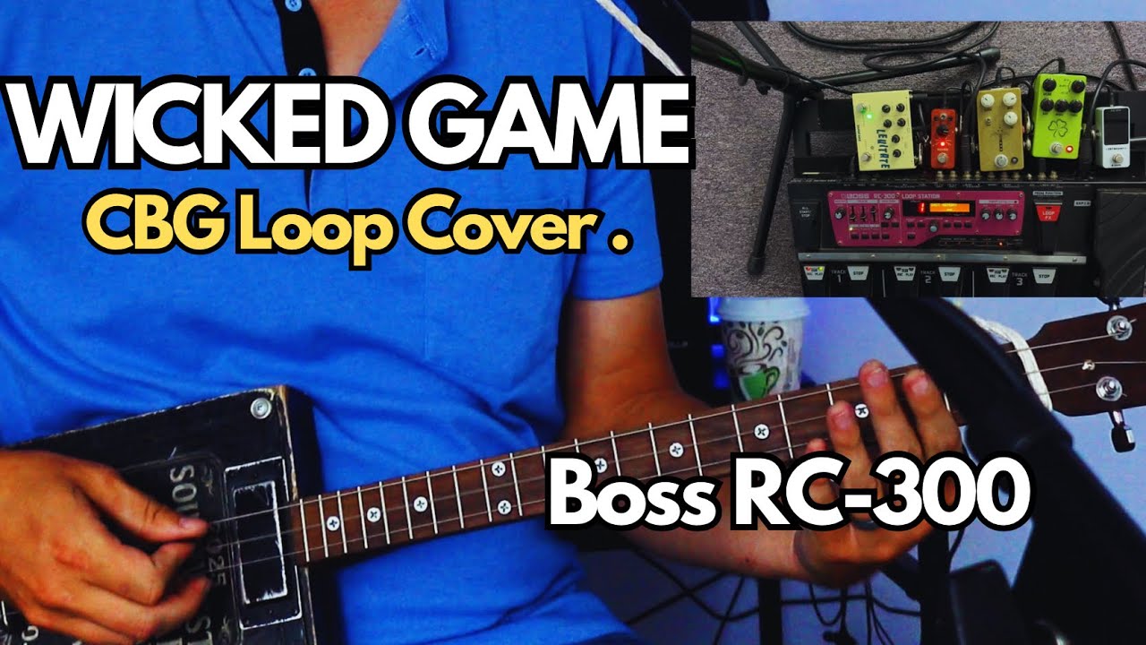 🎸 Wicked Game - 3 String Cigar Box Guitar Looper Cover 🎶