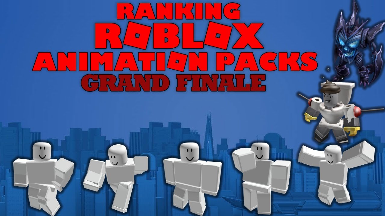 Рейтинг всех пакетов анимации Roblox от худшего к лучшему. Гранд-финал.