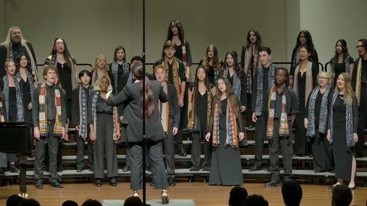 USC Thornton Concert Choir performs: si lan e bo bwe (she is our baby)