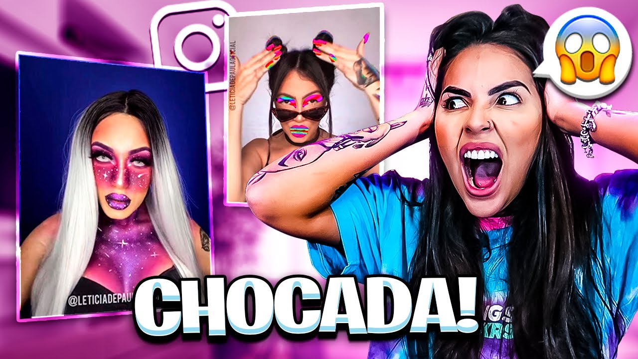 REAGINDO AOS CHALLENGES DA LETICIA DE PAULA!! *ela é surreal*