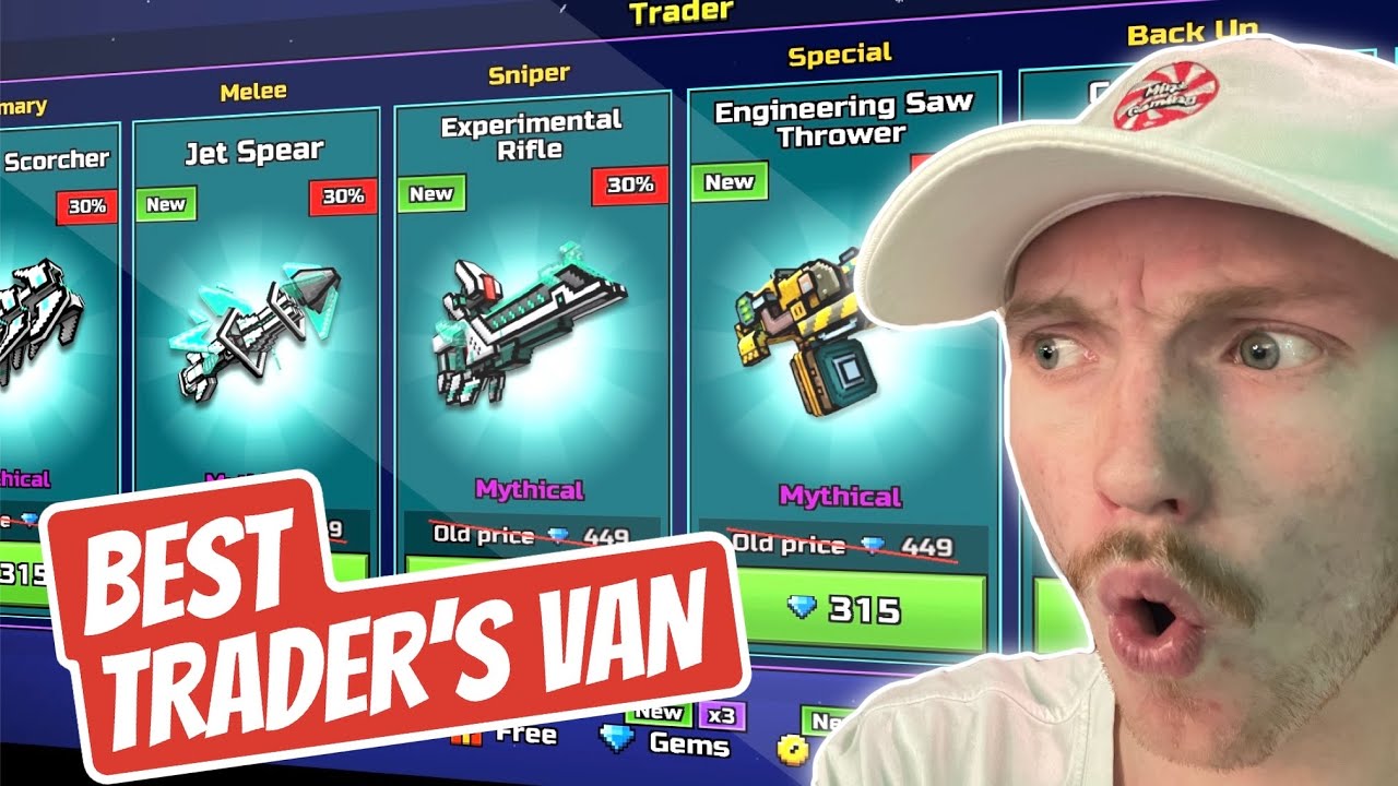 THE BEST TRADER’S VAN IN PIXEL GUN 3D?! Trader’s Van Review
