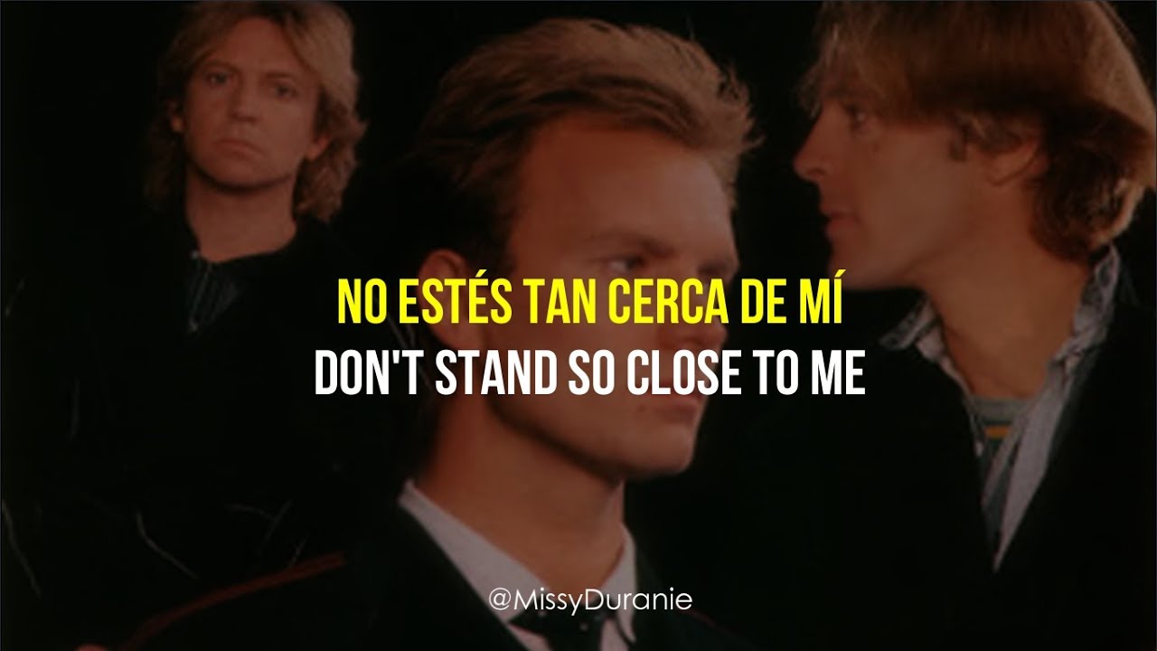 the police – don't stand so close to me; subtitulada español + lyrics.
