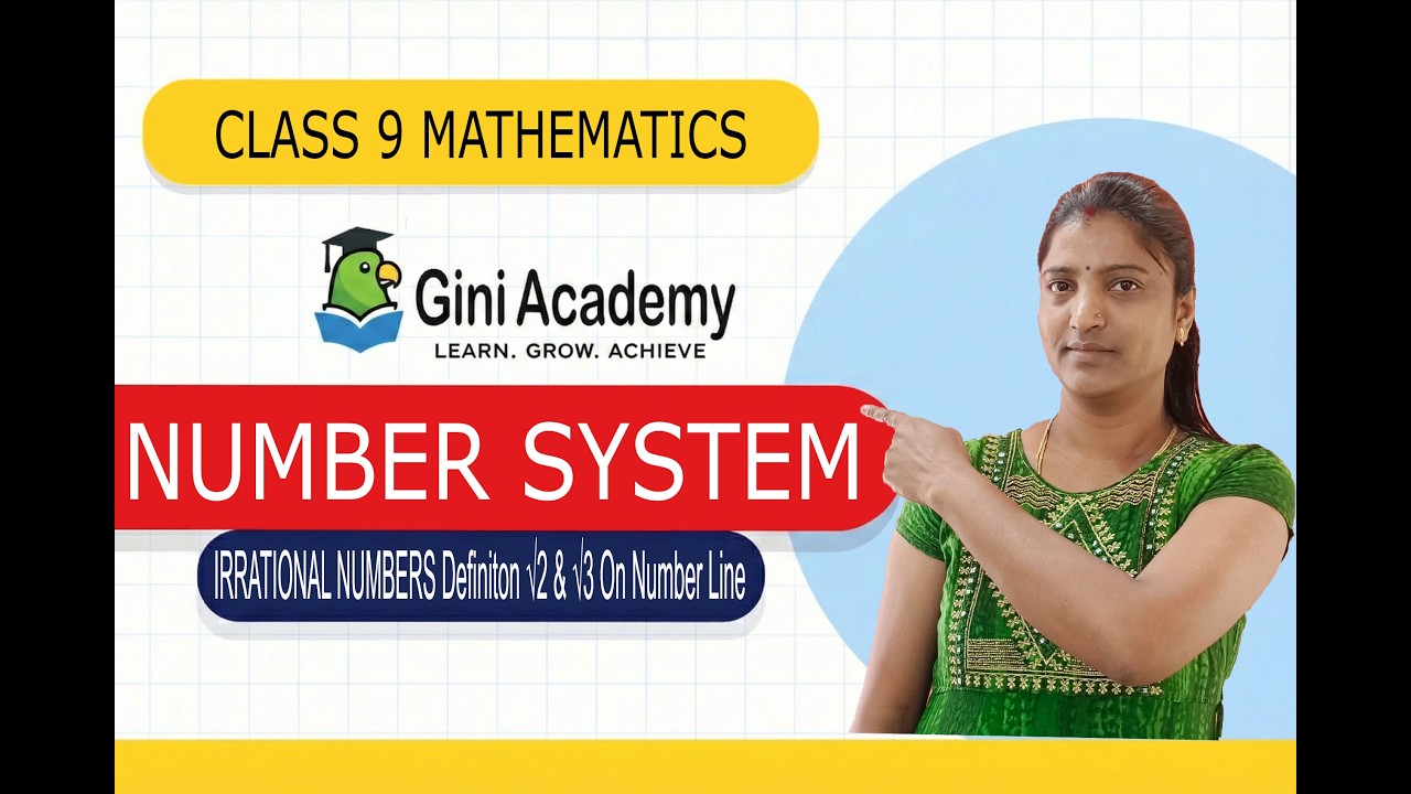 How to Represent √2 and √3 on Number Line | Class 9 Number System Chapter 1 | NCERT CBSE