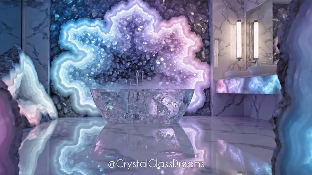 Crystal Glass Manson Roomtour 