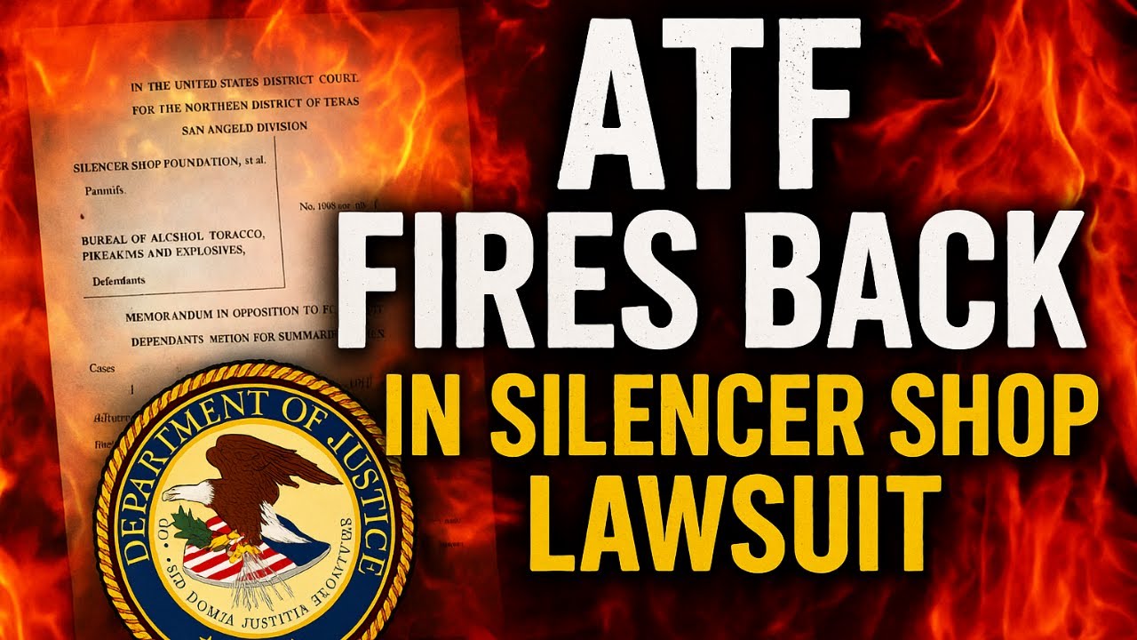 WOW! DOJ's Shocking Response In NFA Lawsuit! Most 2A-Friendly DOJ Ever?