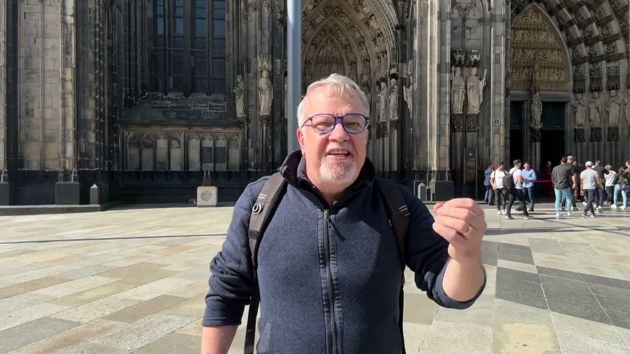 Straßenpredigt in Köln vorm Dom ! Als ich noch kein Jünger war ...!