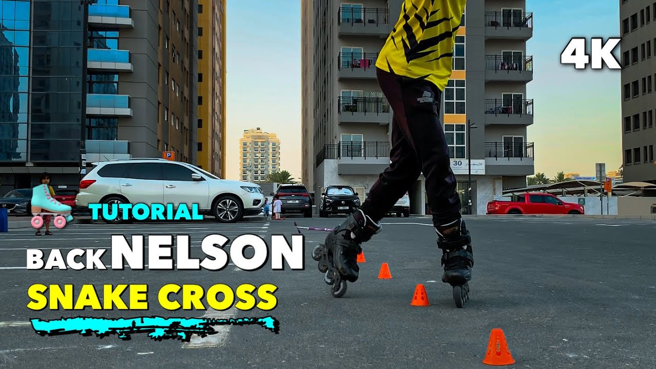Как сделать Back Nelson Snake Cross &raquo; вики полезно Слалом на коньках | Учебник 4к