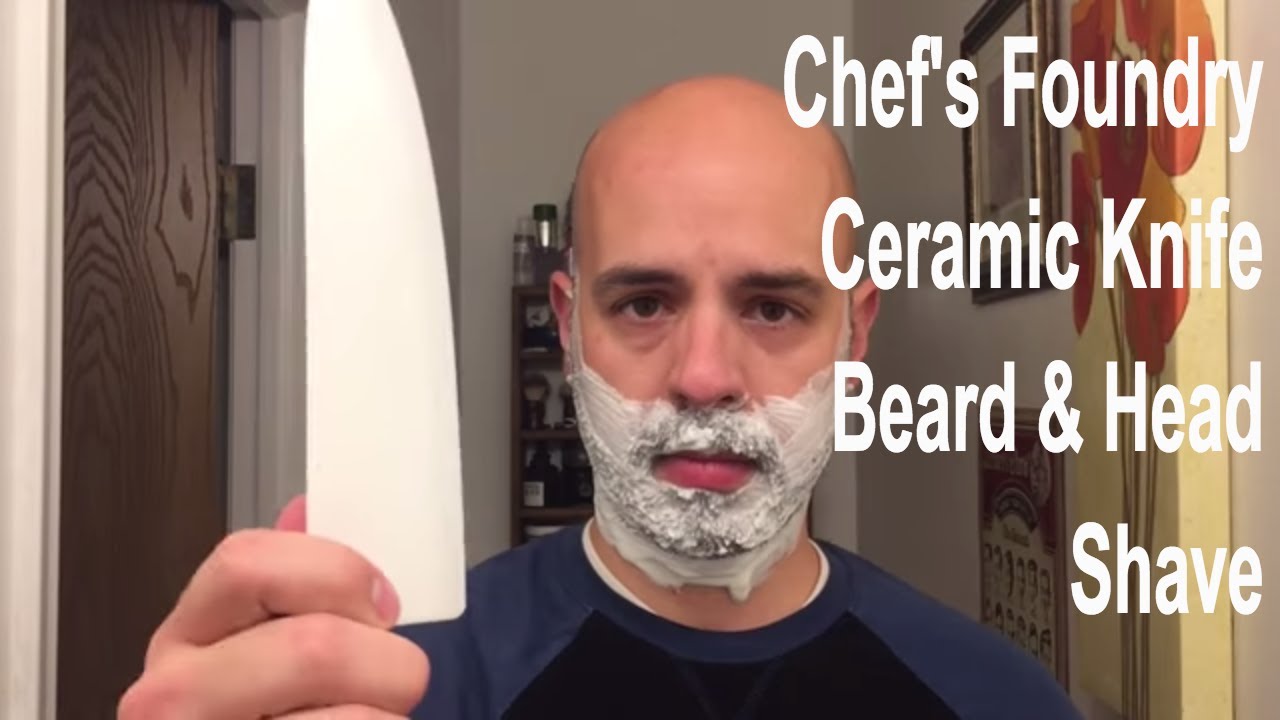 Shaving My Head & Beard with a Chef's Knife