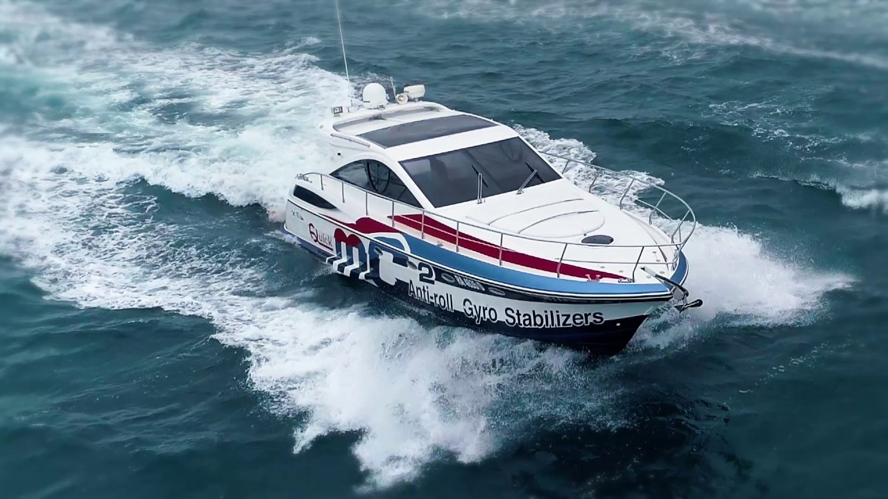 MC2 Anti-roll Gyro Stabilizers - Twin Boats Comparison by Quick Italy