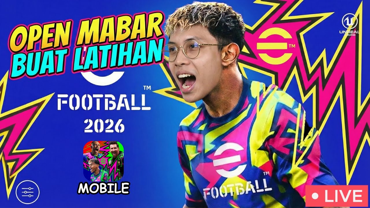 Malam Ini Wajib Naik! Lanjut Perjuangan Menuju Divisi 1 🔥 - eFootball Mobile Live