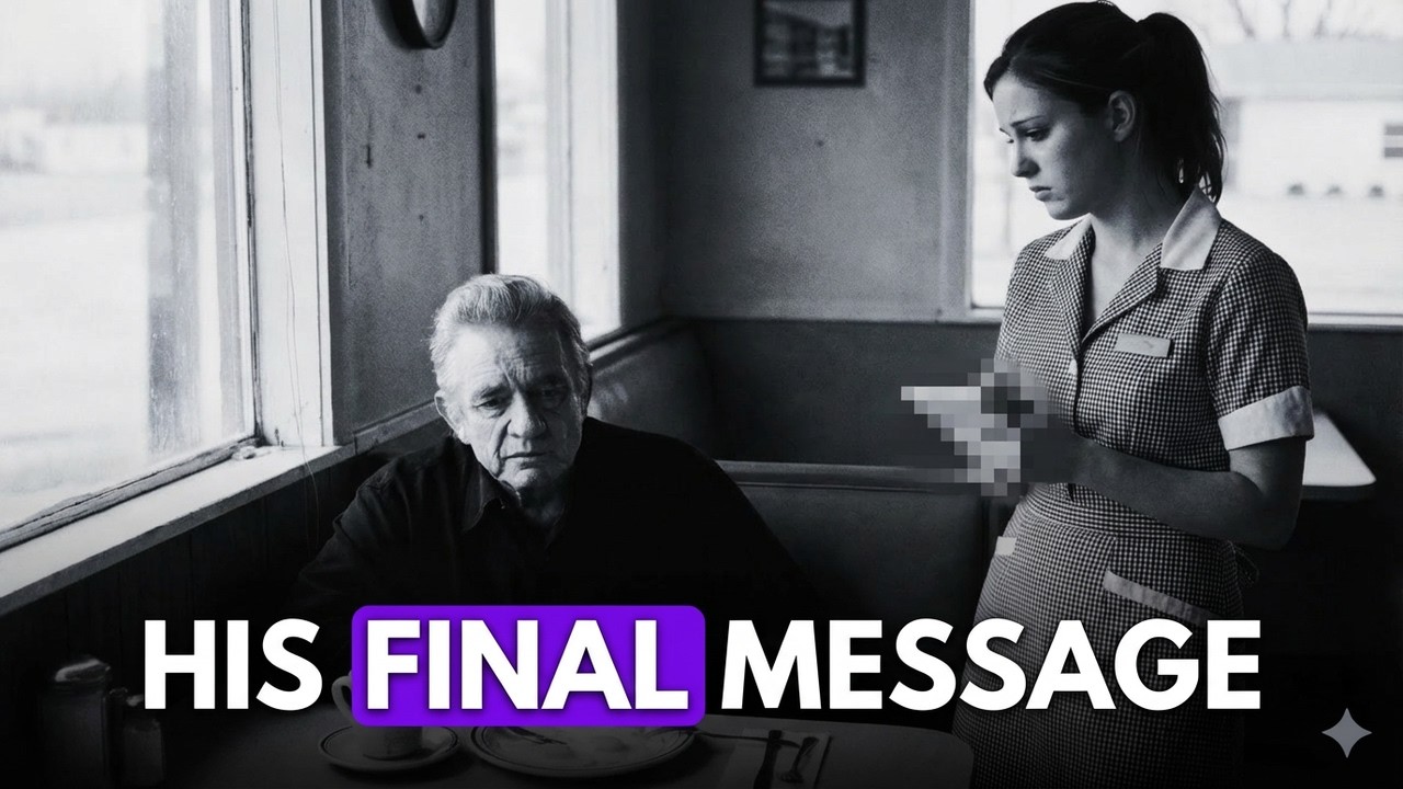 Johnny Cash Whispered This to a Waitress Hours Before He Died… 20 Years Later, She Finally Revealed
