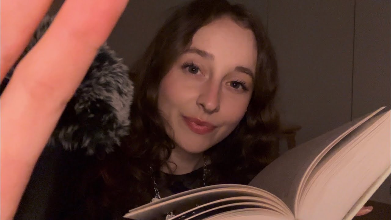 ASMR calming whispers - reading Jane Austen in german to make you feel so sleepy