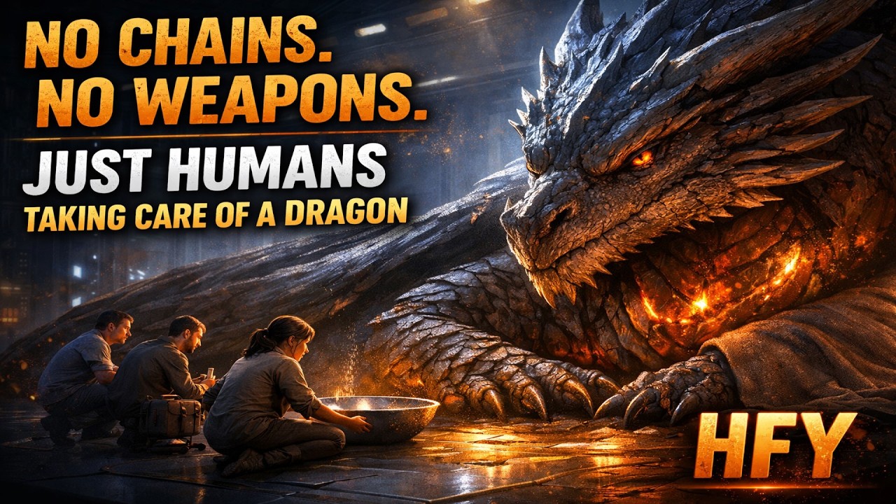 No Chains. No Weapons. Just Humans Taking Care of a Dragon | HFY