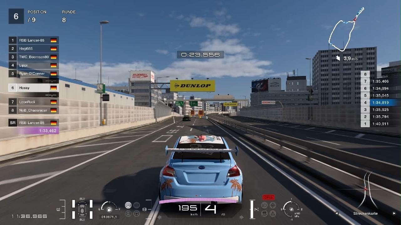 Gran Turismo 7_RLR WRXIsle-of-men-trophy 6A Tokyo Expressway South Endurace 90min. Pt.1