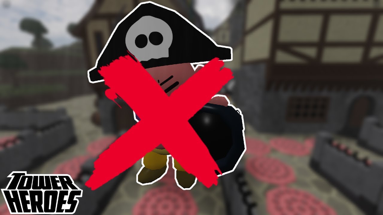 Tower Heroes (how to beat Pirate Panic with 2 people!)- Roblox OLD