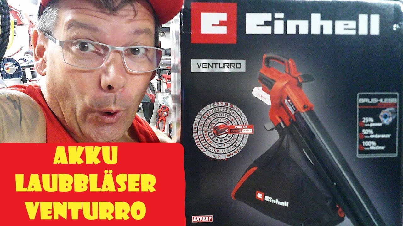 Einhell Akku Laubsauger Venturro 18/210 powerXchange 