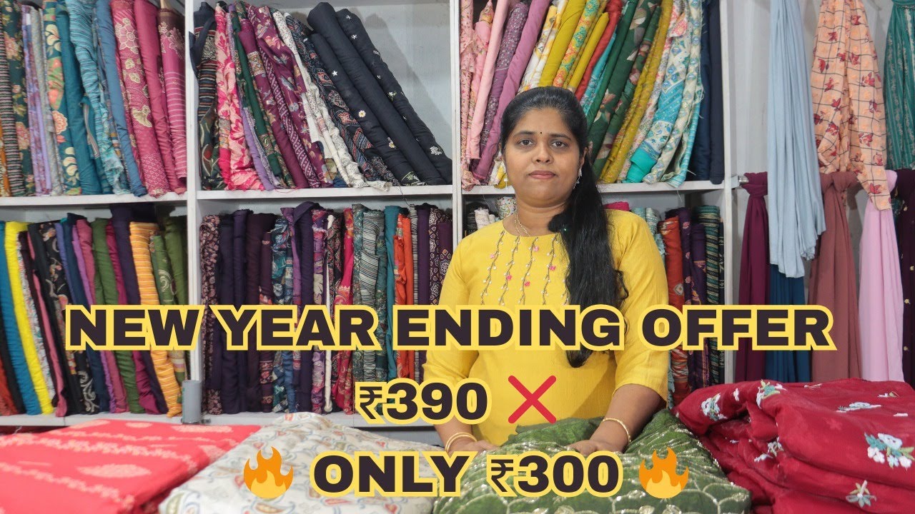 👗 KURTI @ ₹300 ONLY /- COTTON THREE PIECE SET. BORDER COTTON CLOTH  .AJRACK PRINT COTTON. MUSLIN.