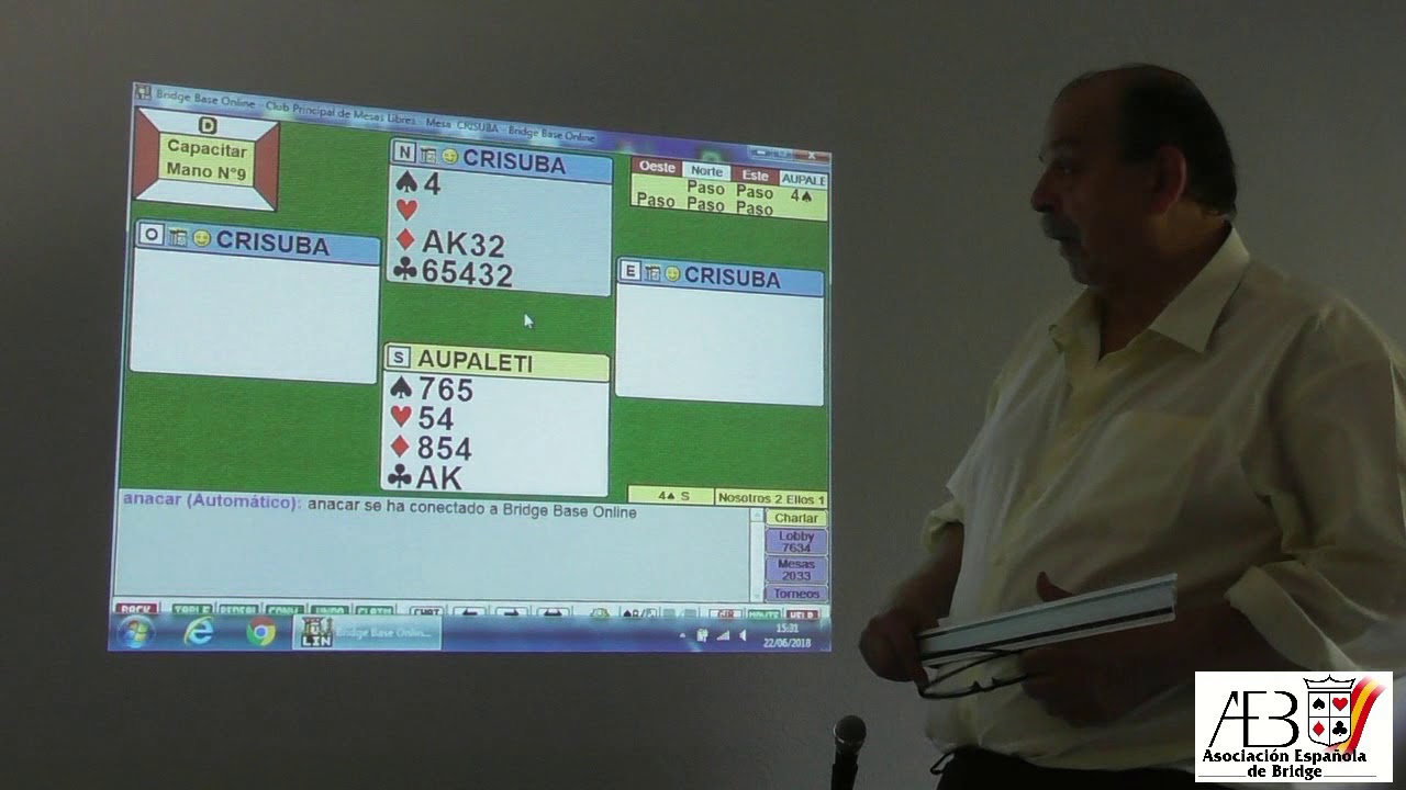 Curso de carteo (12) - Afirmamiento del palo largo (III)