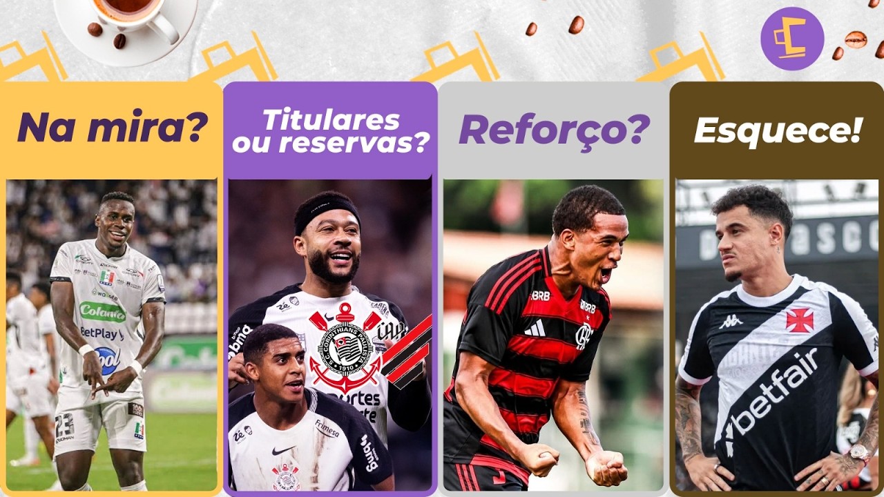 Exclusivo: Zagueiro colombiano oferecido ao Corinthians l Zagueiro do Fla contratado l Coutinho NÃO!