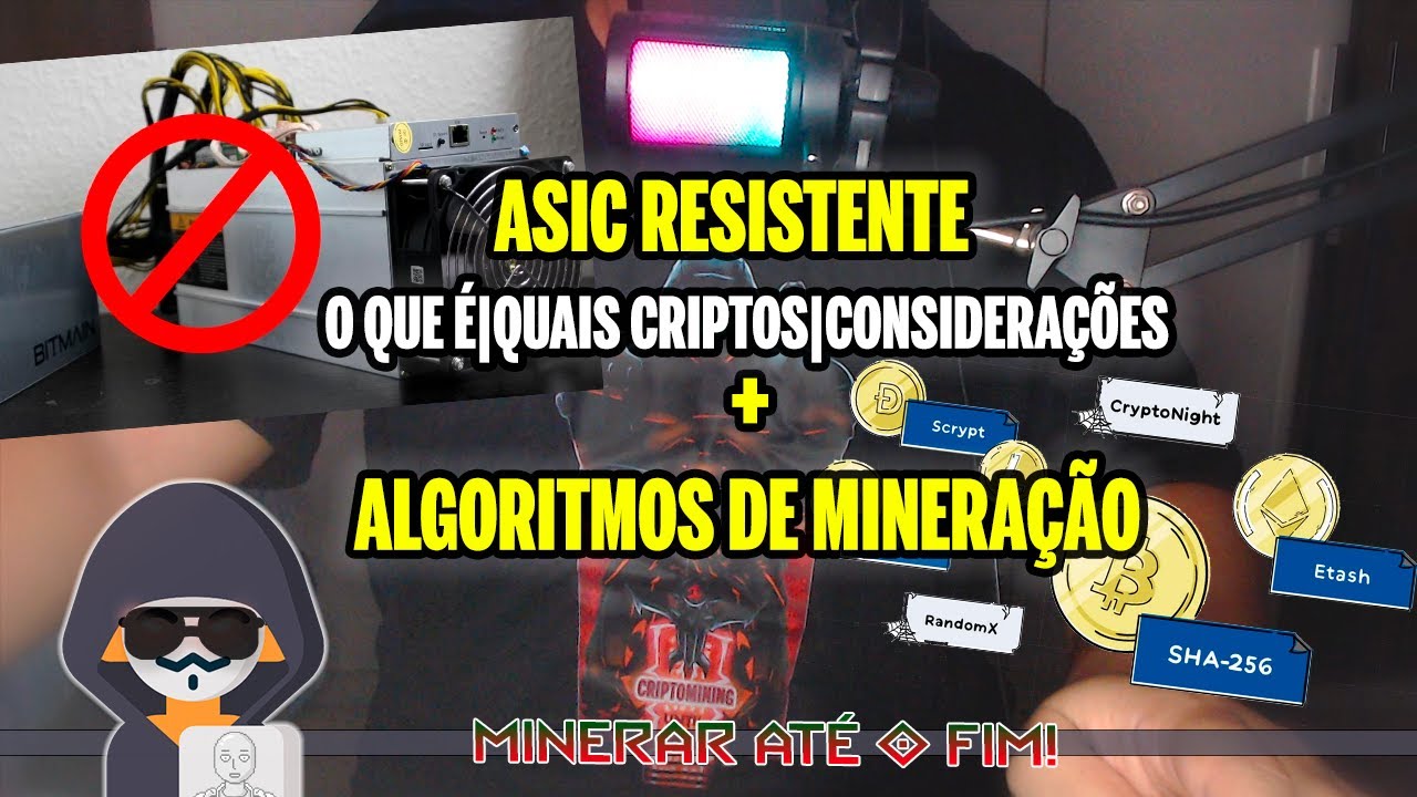 ASIC RESISTENTE, O QUE É, QUAIS CRIPTOS, QUAIS ALGORITMOS? TODAS CRIPTOMOEDAS PODEM TER ASICS?