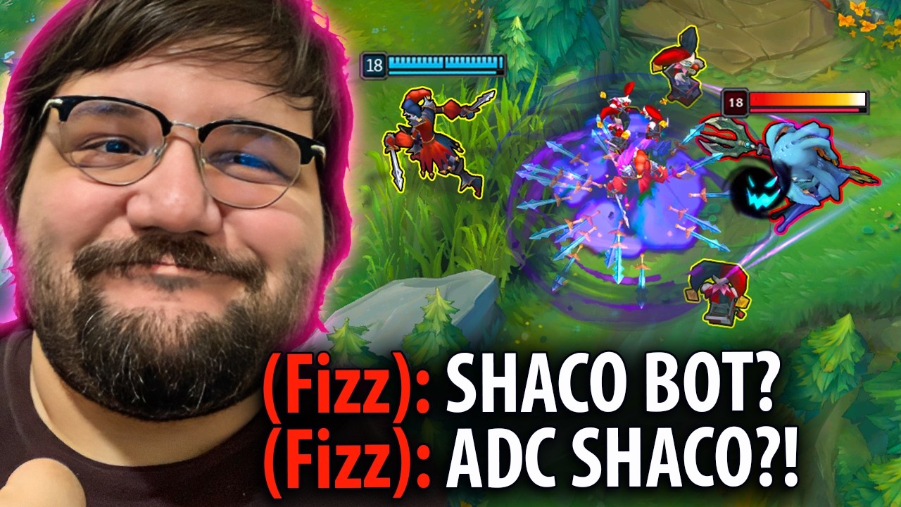 &ldquo;ADC SHACO?!&rdquo; YEAH&hellip; AND HE&rsquo;S OUTPLAYING EVERYONE