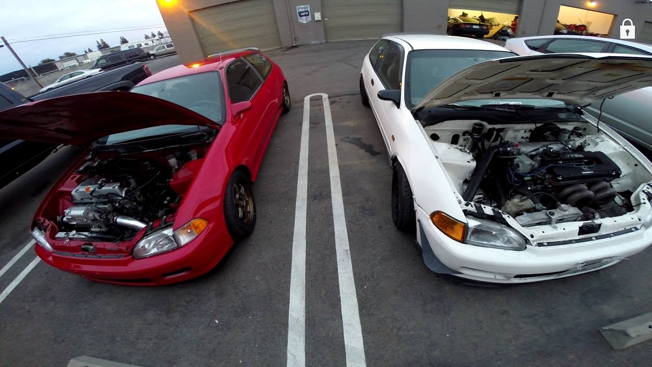 Jackson Supercharged K24 Hatch vs Turbo B18 LS VTEC Hatch [FULL VIDEO]